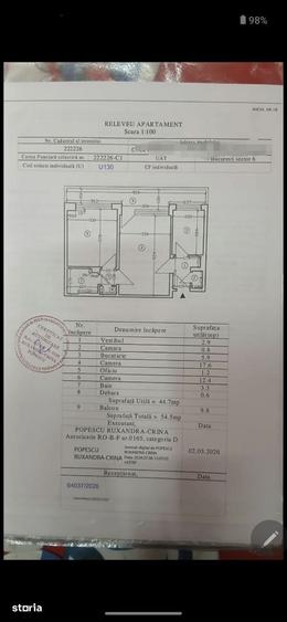 Apartament cu 2 camere semidecomandat în Giulești