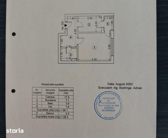 Garsoniera + Boxa | Exigent Plaza - Faza 3 | Metrou Lujerului - 2