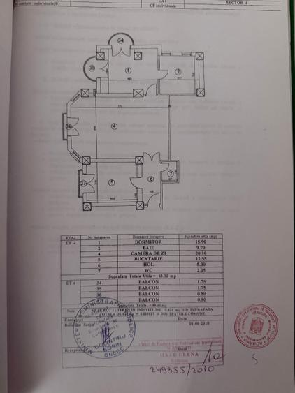 Apartament cu 2 camere semidecomandat în Tineretului