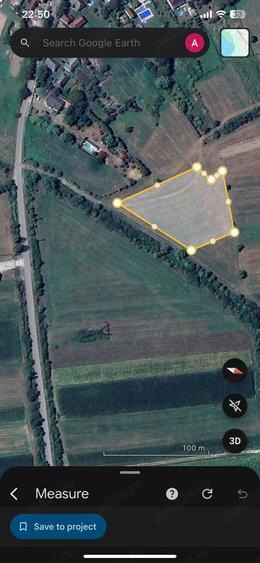 Teren de 4700 mp, în Culcea