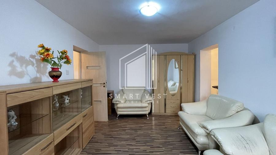 Apartament cu 2 camere semidecomandat, mobilat în Botizului