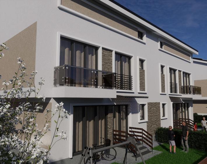 Duplex cu 4 camere cu Canalizare în Vest
