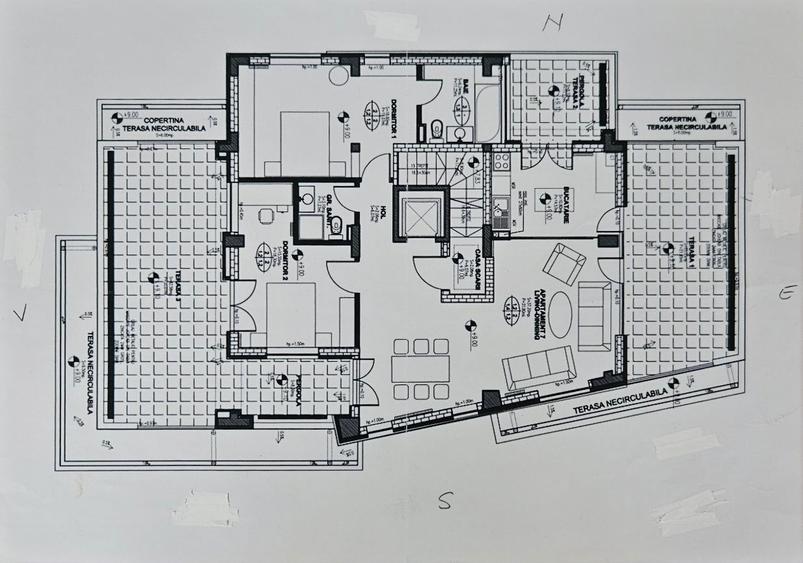 Apartament cu 3 camere decomandat în Pipera
