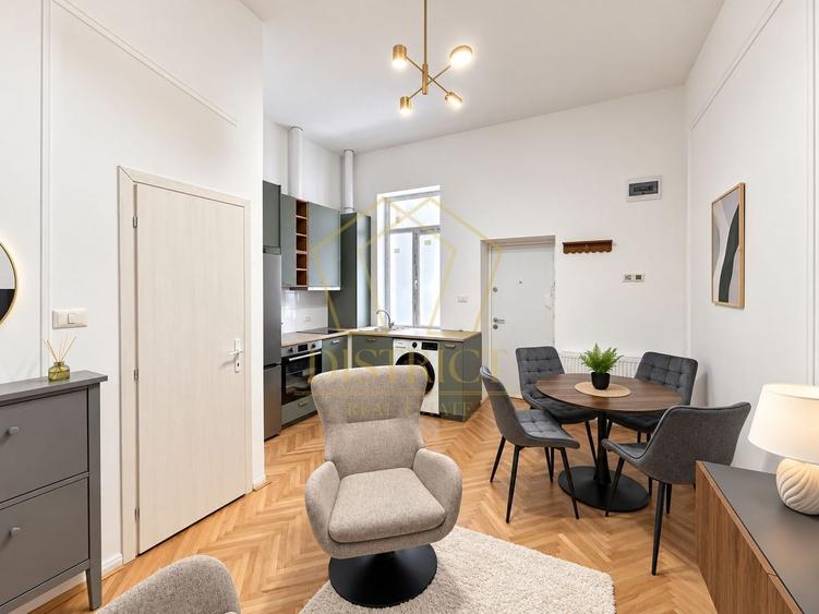 Apartament cu 2 camere nedecomandat, mobilat în Iosefin