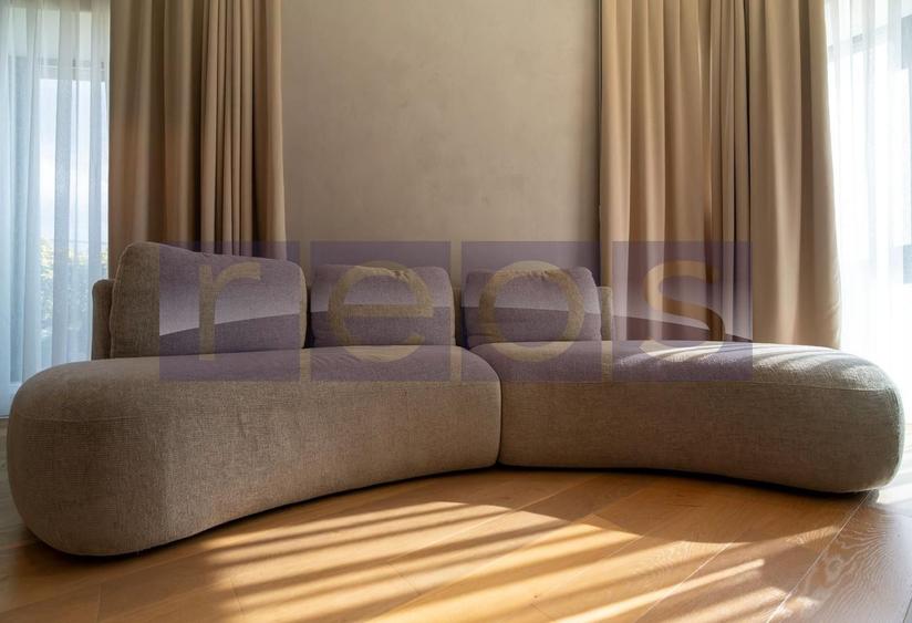 Apartament cu 3 camere, mobilat în Barbu Văcărescu