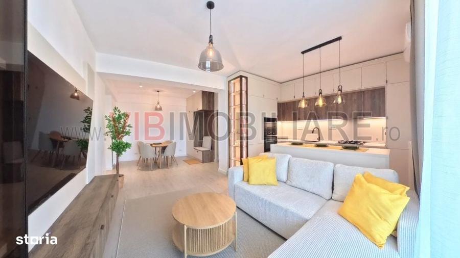 Apartament cu 3 camere, mobilat în Străulești