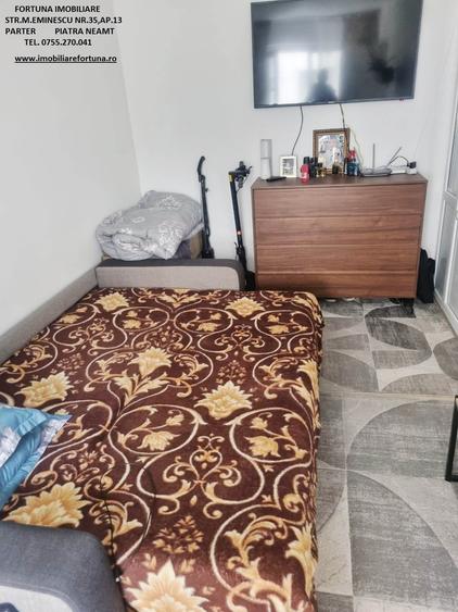 Garsonieră semidecomandată, mobilată în Mărăței