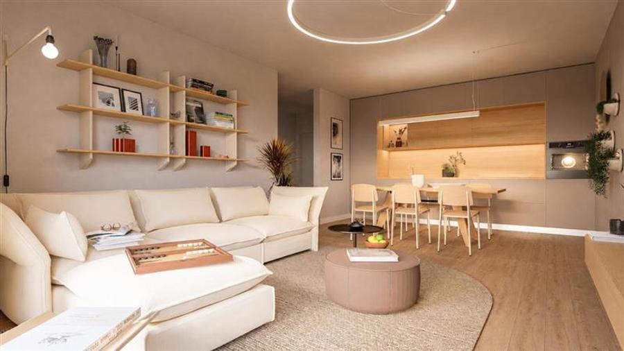Apartament cu 3 camere nedecomandat în Aradului
