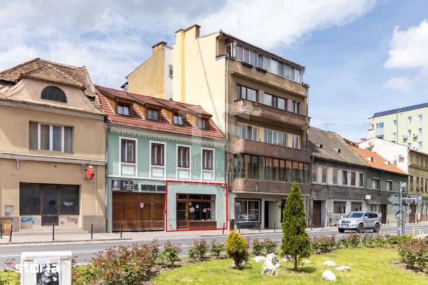 Spațiu comercial, de 72 mp, în Centrul Istoric