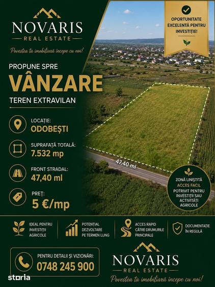 Teren de 7532 mp, în Central