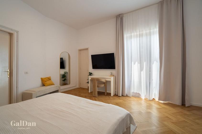 Apartament cu 4 camere, mobilat în Cișmigiu