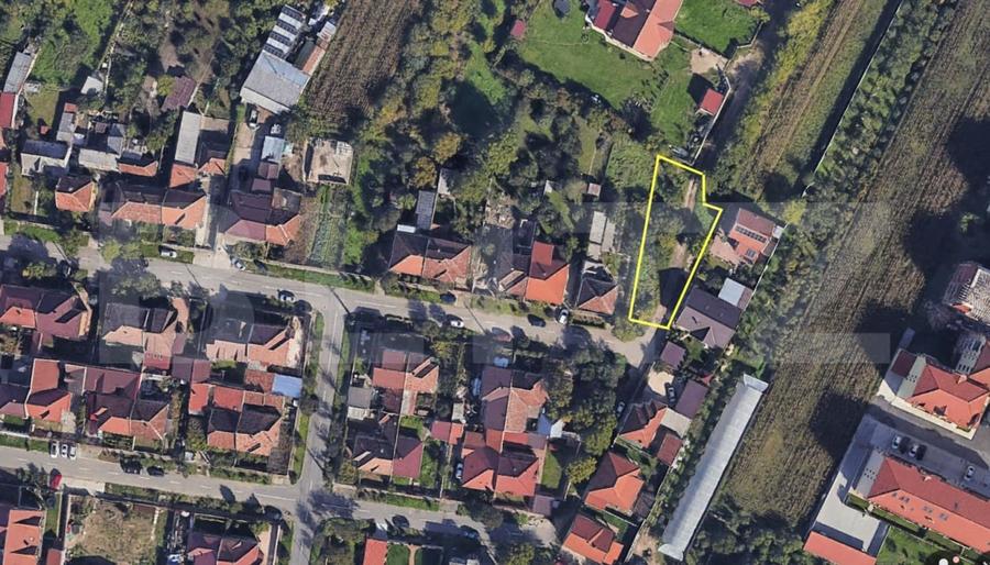 Teren Construcții intravilan de 810 mp, în Nord