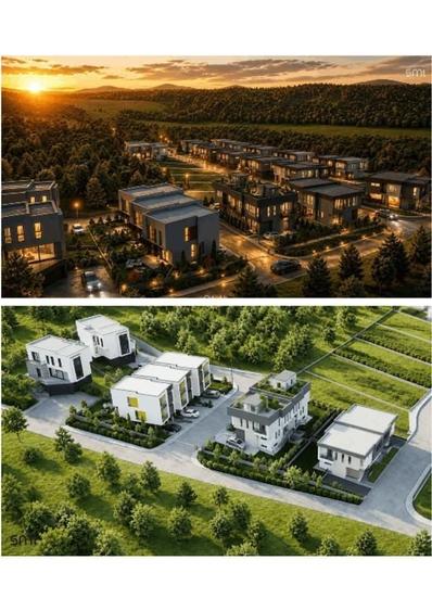 Teren autoziat ,de 3 Casa insiruite , zona TERRA - 1