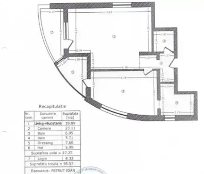 Apartament spectaculos sut 95,57mp,  2 camere cu 2 bai, zona Herăstrău - 9