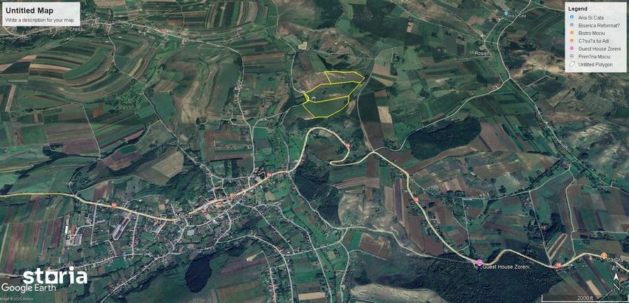 Teren de 207500 mp, în Mociu