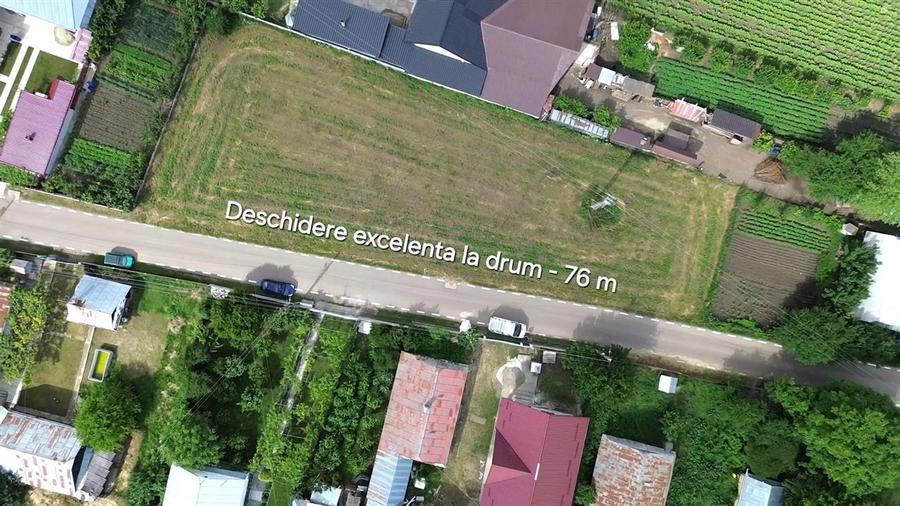 Teren Construcții intravilan de 1699 mp, în Moara