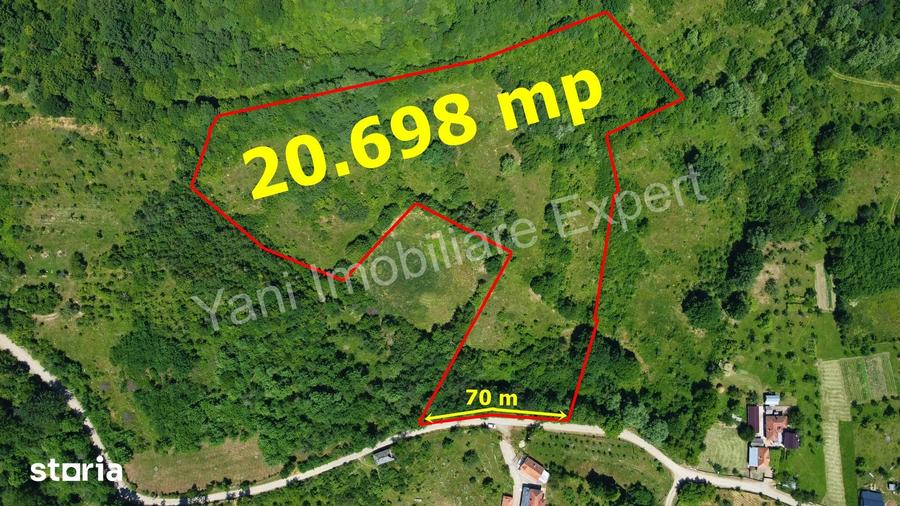 Teren de 20698 mp, în Băiculești