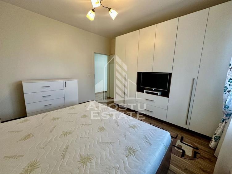 Apartament cu 2 camere semidecomandat în Giroc