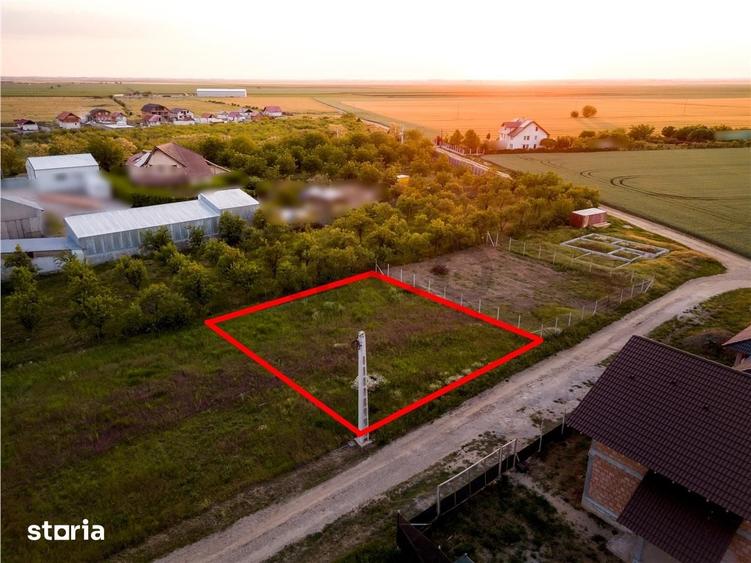 Teren de 500 mp, în Nojorid