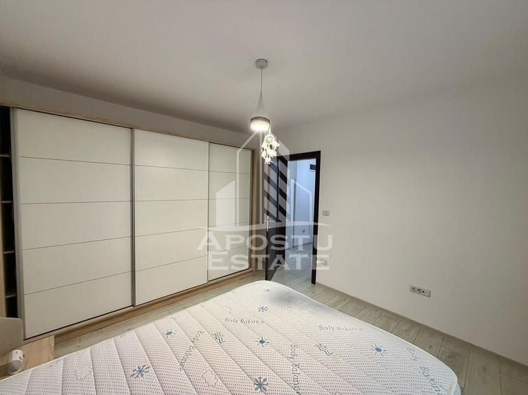 Apartament cu 2 camere semidecomandat, mobilat în Giroc
