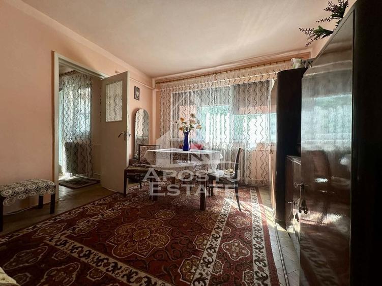 Apartament cu 2 camere nedecomandat, mobilat în Șagului