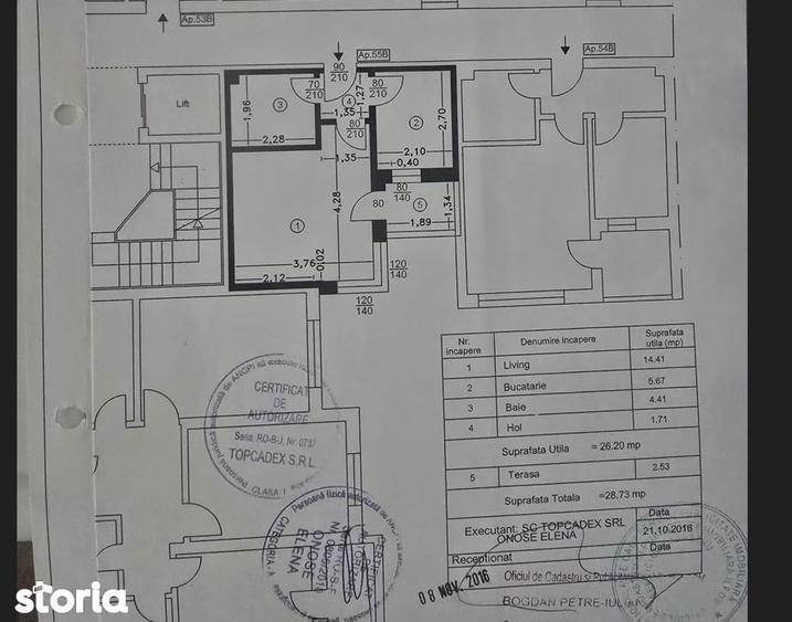 Garsoniera cocheta cu bucatarie inchisa la Pasarela Metrou Berceni - 7