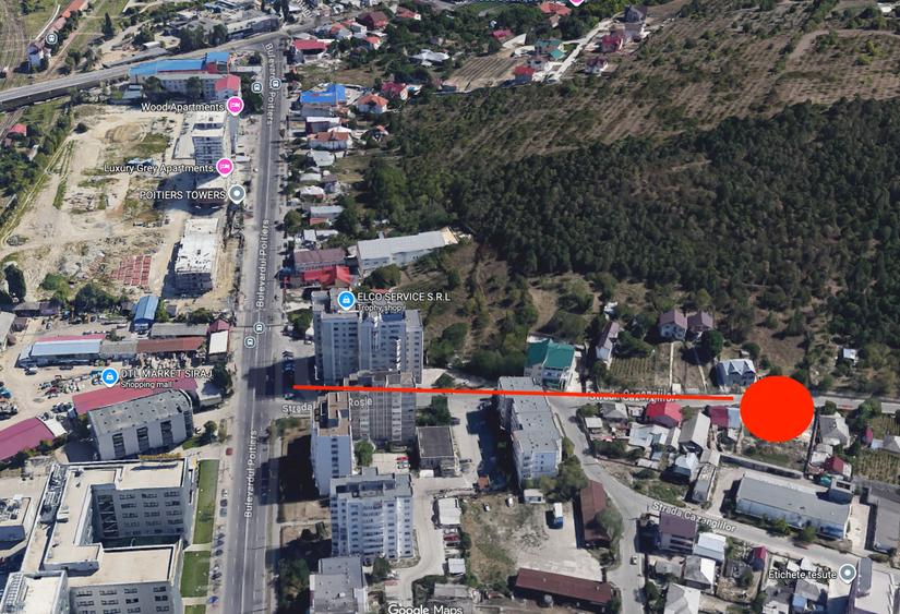 Apartament cu 2 camere decomandat, mobilat în Bucium