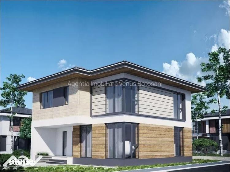 Casa noua cu etaj in oras cartier Dobosari