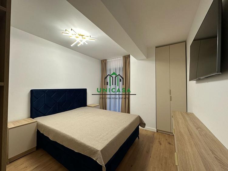 Apartament cu 2 camere decomandat, mobilat în Central