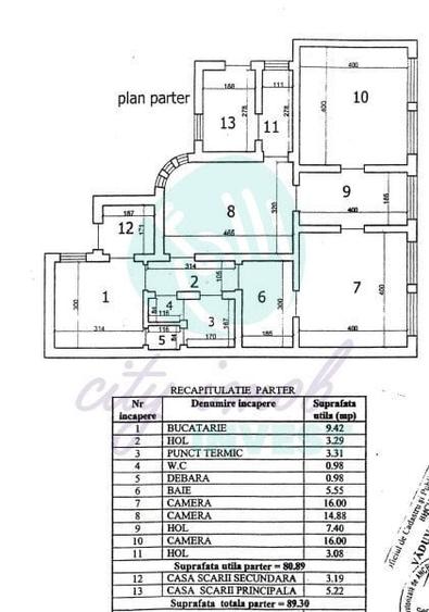 Apartament cu 3 camere semidecomandat în Ferdinand