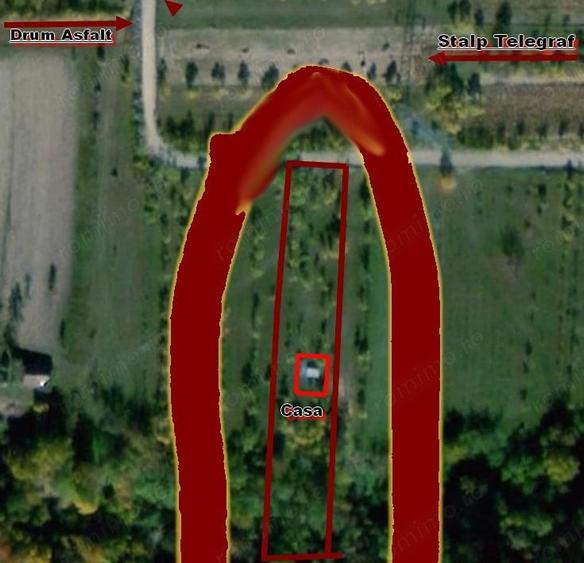 Casă cu Teren 1300 Mp în Cornea