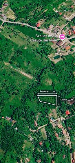 Teren de 2800 mp, în Cheia