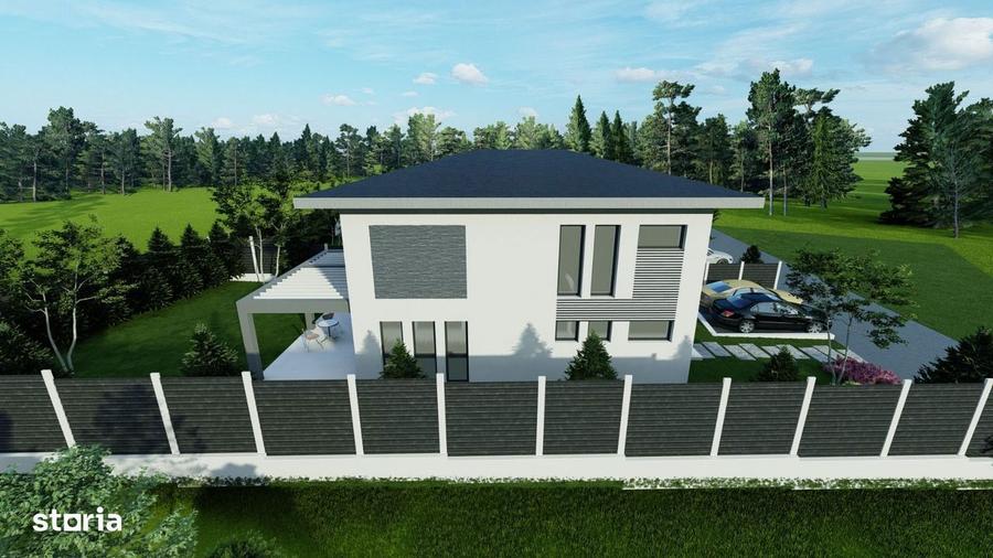 Casă cu 5 camere cu Teren 330 Mp în Horpaz