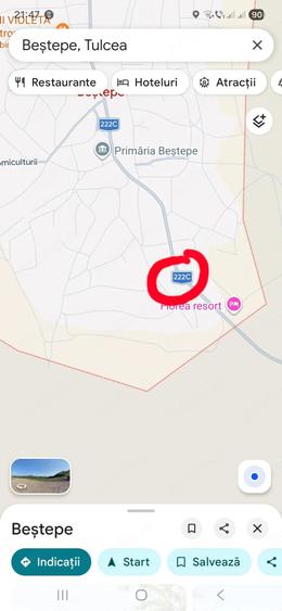 Casă cu 3 camere cu Teren 1631 Mp în Beștepe