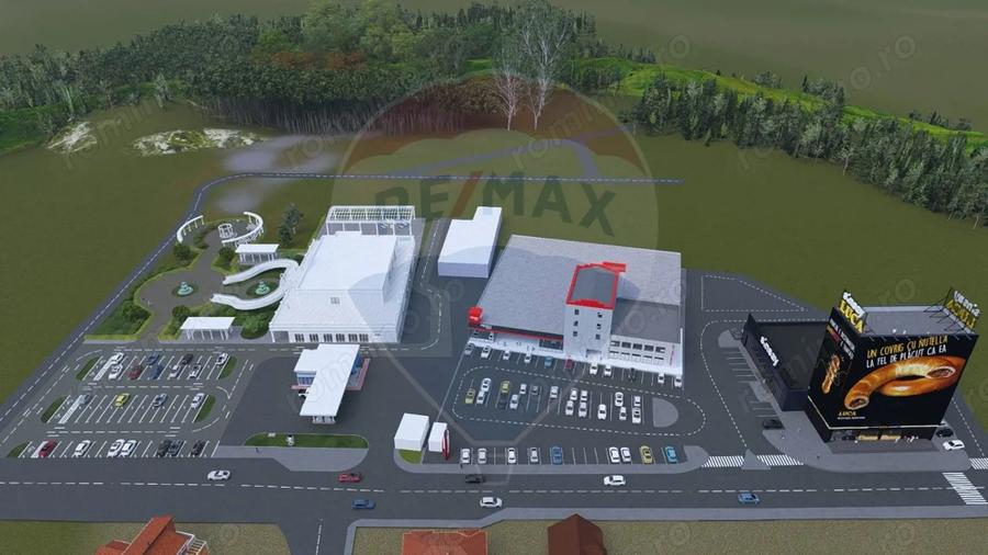 Spațiu comercial, de 3,995 mp, în Est
