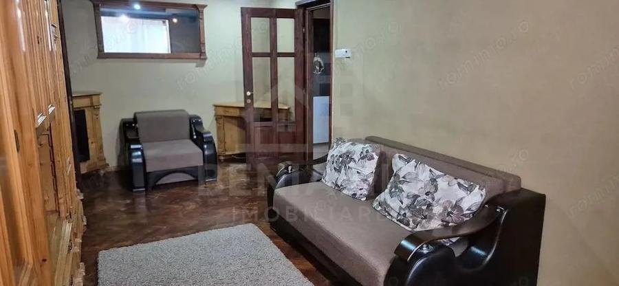Apartament cu 2 camere semidecomandat în Florilor