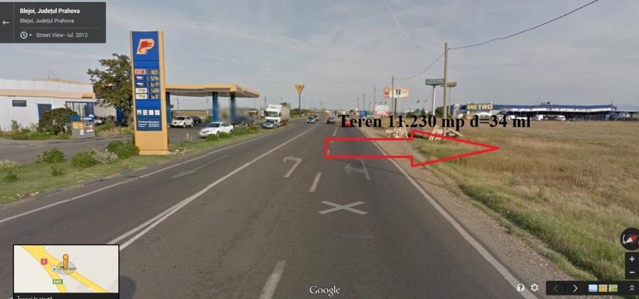 Teren Construcții intravilan de 10765 mp, în Vest
