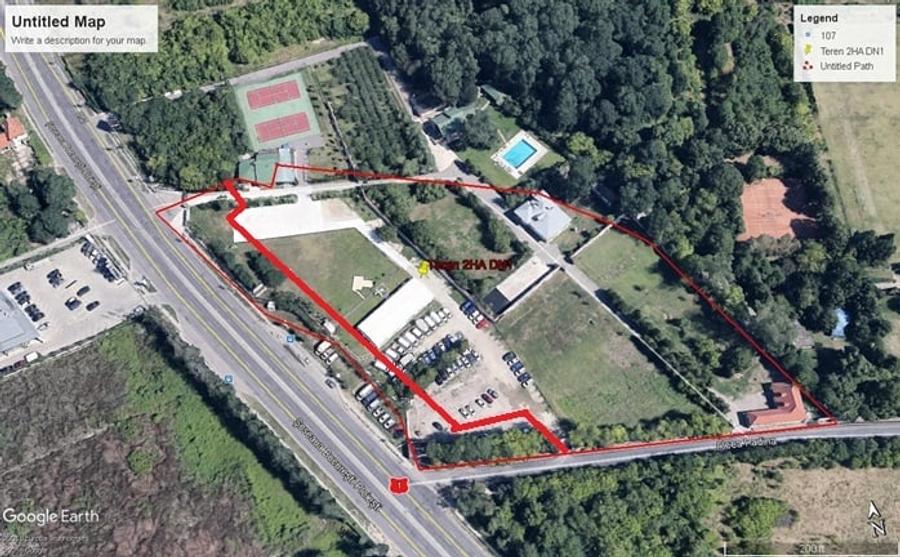Teren Construcții intravilan de 16028 mp, în DN 1