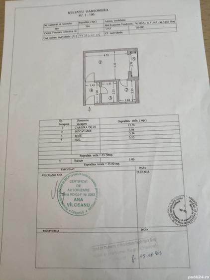 Garsonieră decomandată în Gavojdia