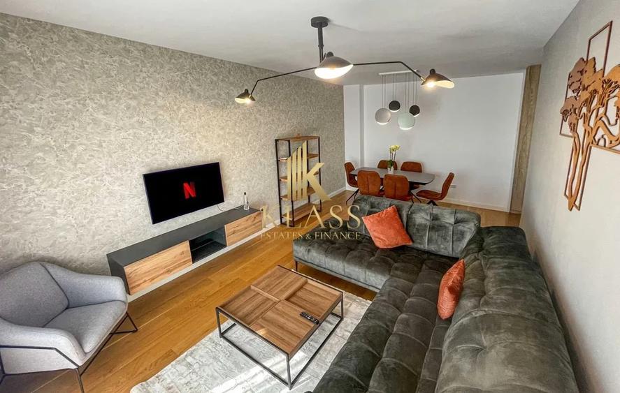 Apartament cu 2 camere decomandat, mobilat în Nordului