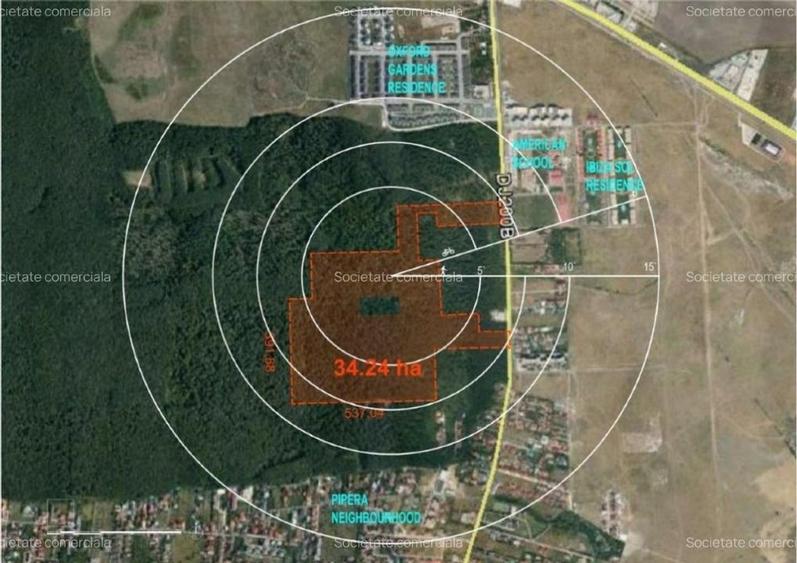 Teren agricol extravilan de 342400 mp, în Central