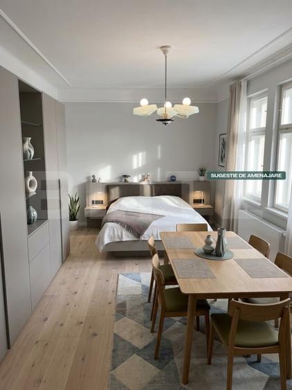 Apartament cu 2 camere semidecomandat, mobilat în Zărnești