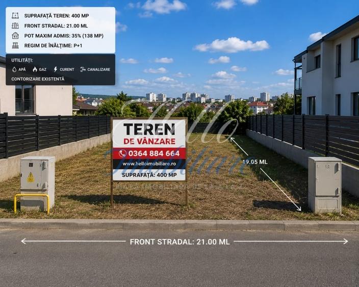 Teren Construcții de 400 mp, în Europa