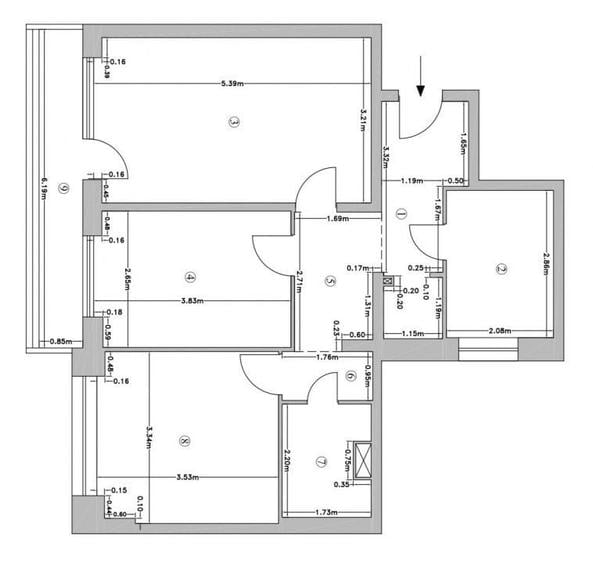 Ap. 3 camere, decomandat, etaj 2, Lacul Tei, Bucuresti - 8