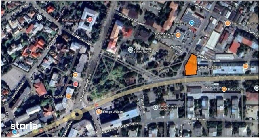 Spațiu comercial, de 937 mp, în Central