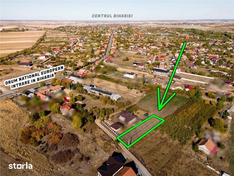 Teren de 750 mp, în Biharia