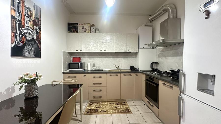 Apartament cu 2 camere semidecomandat, mobilat în Aviației