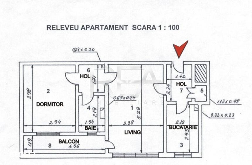 Apartament cu 2 camere decomandat în Drumul Taberei — fotografia 3