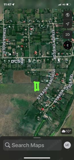 Teren de 2400 mp, în Fundata