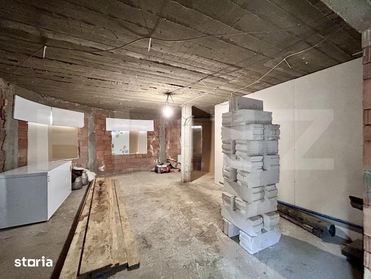 Casa semifinisata , 400mp teren ,Strejnicu - 2